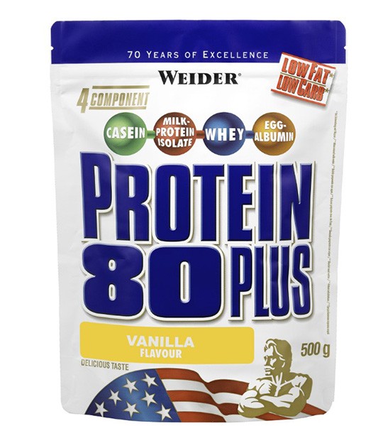 Weider Protein 80 Plus 500 грам