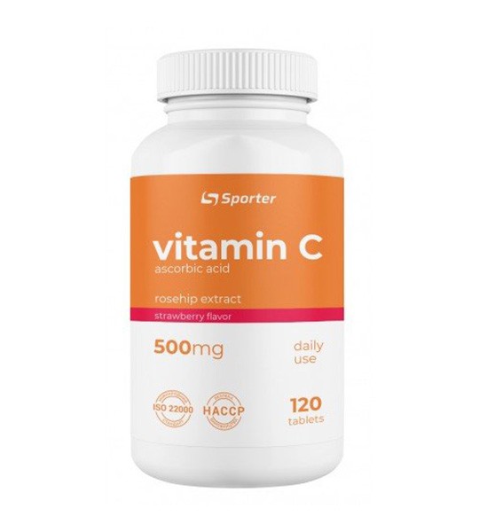 Sporter Vitamin C 500 мг (120 табл)