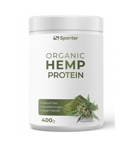 Sporter Organic Hemp Protein 400 грамм