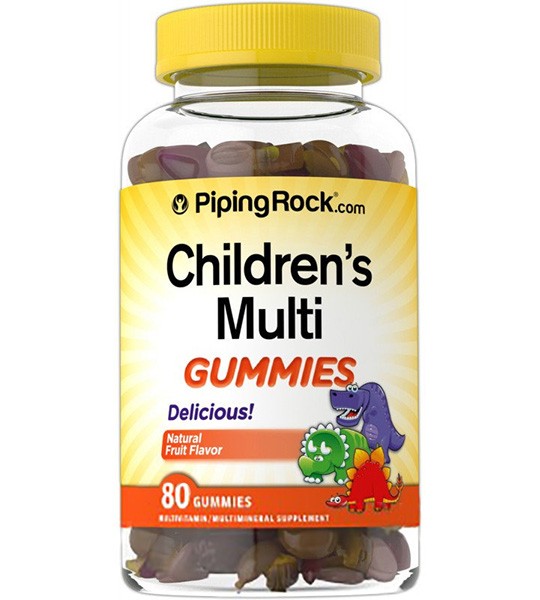 Piping Rock Children's Multi Gummies 80 мармеладок