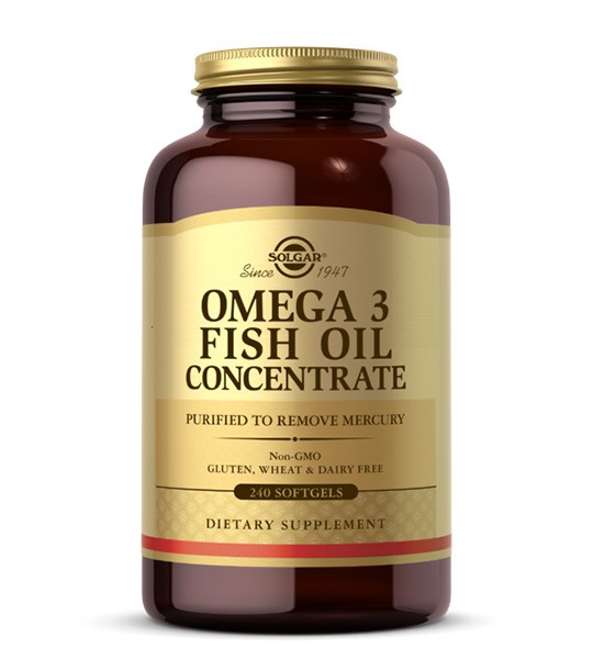 Solgar Omega 3 Fish Oil Concentrate 240 капс