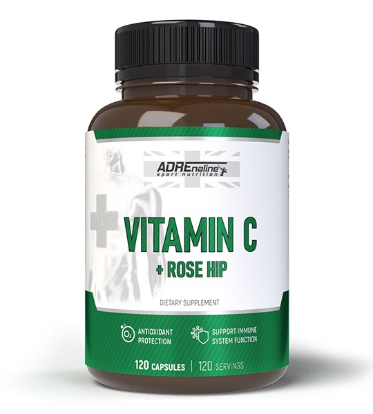 Adrenaline Vitamin C +Rose Hip 120 капс