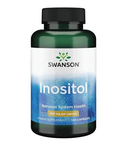 Swanson Inositol 650 мг 100 капс