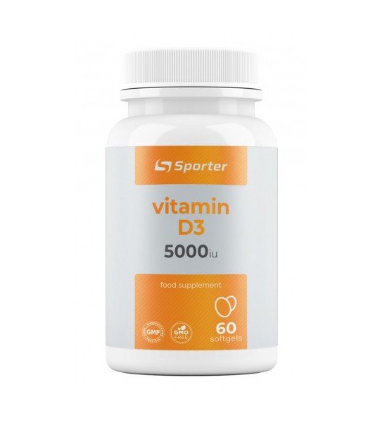 Sporter Vitamin D 125 мкг 60 капс
