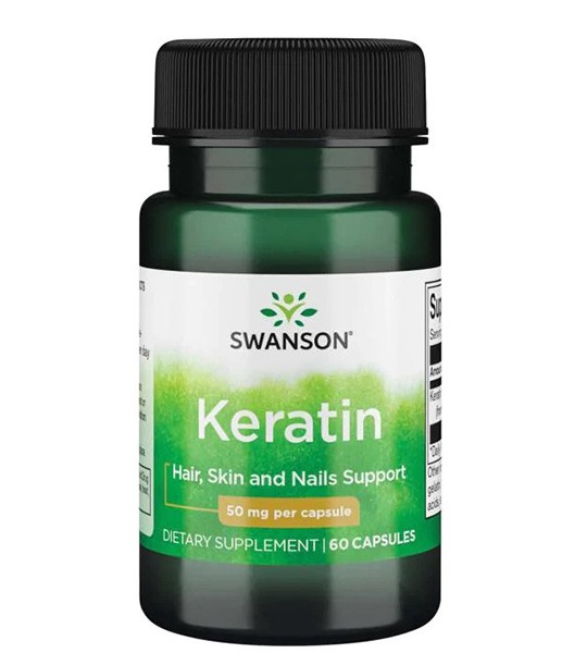 Swanson Keratin 50 мг 60 капс