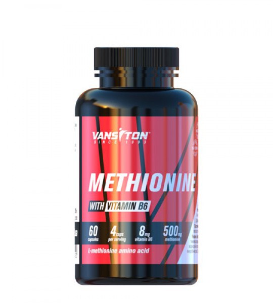 Vansiton Methionine 500 мг + B6 60 капс