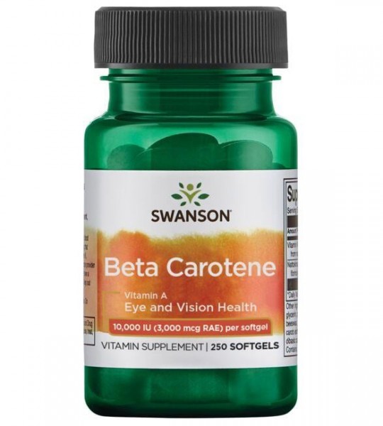 Swanson Beta-Carotene 3000 мкг 250 капс