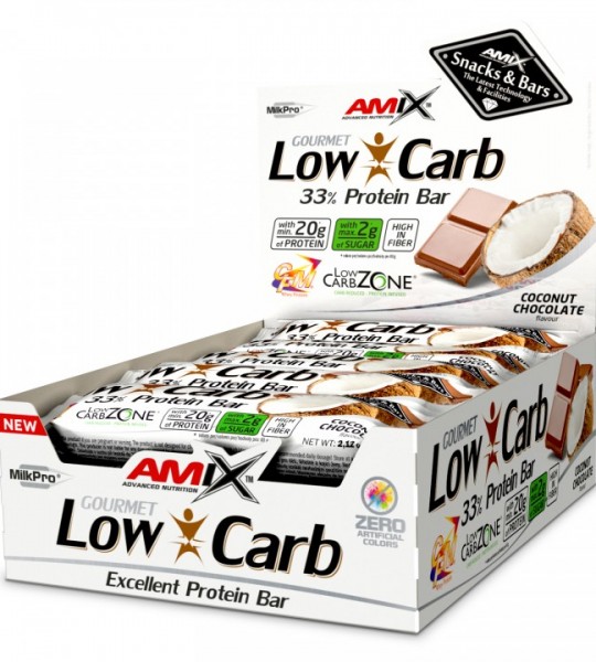 Amix Low-Carb 33% Protein Bar 60 грамм