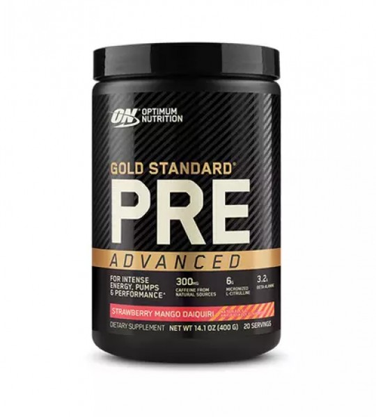 Optimum Nutrition Gold Standard Pre Workout Advanced 400 грамм