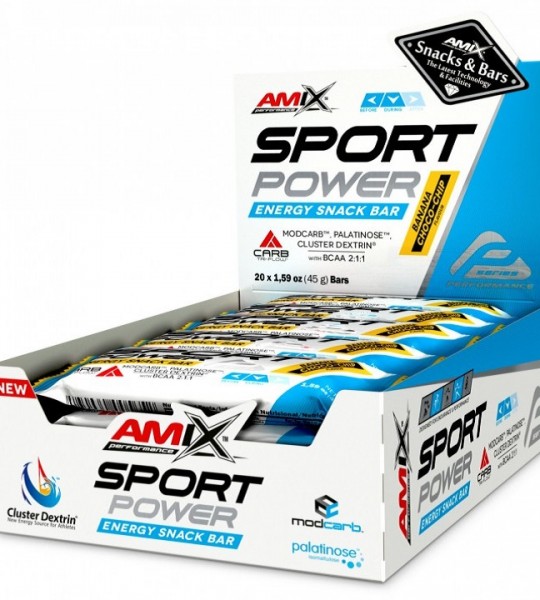 Amix Performance Sport Power Energy Snack Bar 45 грамм