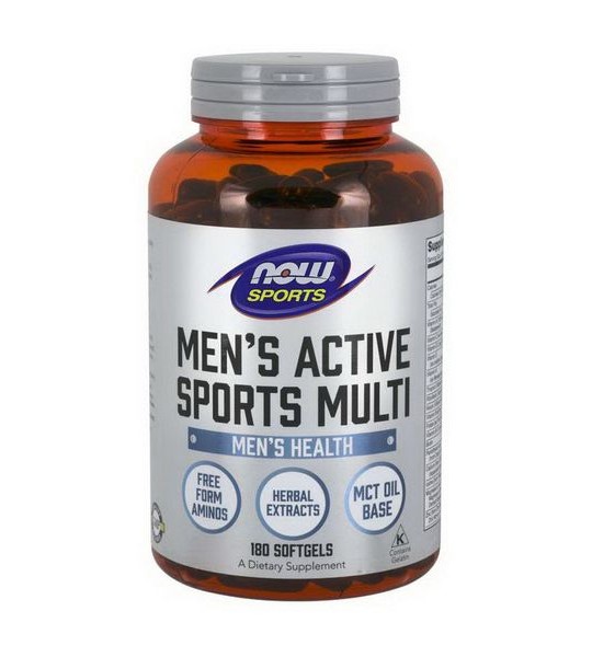 NOW Men`s Active Sports Multi 180 капс