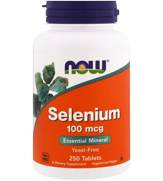 NOW Selenium 100 мкг 250 табл