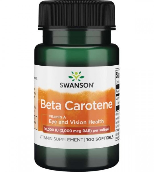 Swanson Beta-Carotene 3000 мкг 100 капс