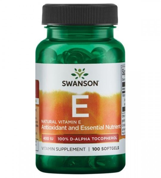 Swanson Vitamin E 268 мг 400 IU 100 капс
