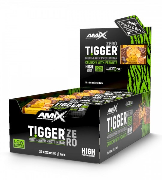 Amix Tigger Zero Multi-Layer Protein Bar 60 грам