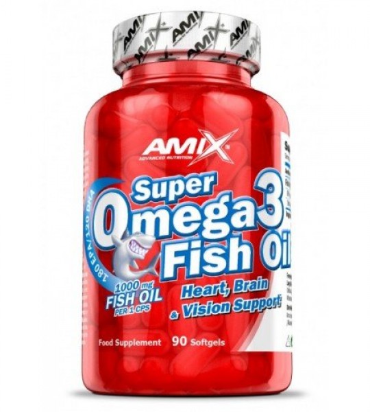 Amix Super Omega 3 Fish Oil 1000 мг 90 капс