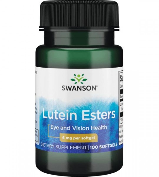 Swanson Lutein Esters 6 мг 100 капс