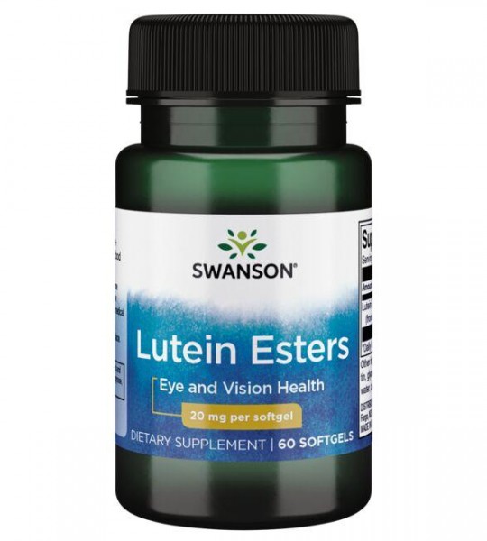Swanson Lutein Esters 20 мг 60 капс
