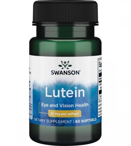 Swanson Lutein 10 мг 60 капс