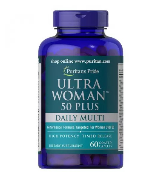 Puritan's Pride Ultra Woman 50 Plus Daily Multi 60 табл