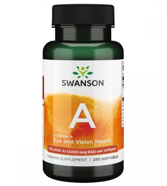 Swanson Vitamin A 3000 мкг 250 капс