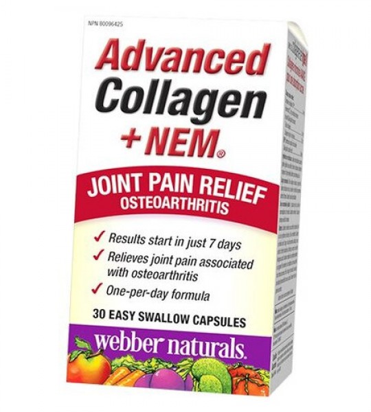 Webber Naturals Advanced Collagen + NEM 30 капс