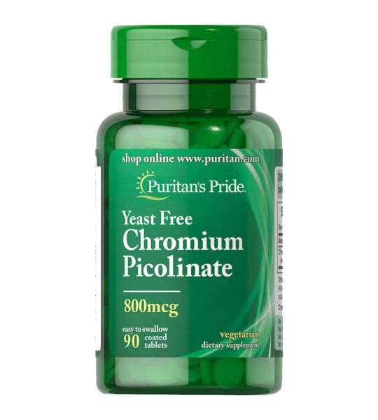 Puritan's Pride Chromium Picolinate 800 мкг 90 табл