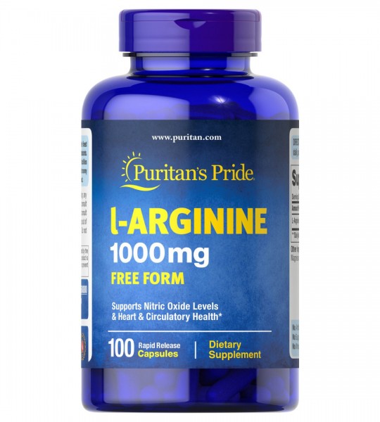 Puritan's Pride L-Arginine 1000 мг 100 капс