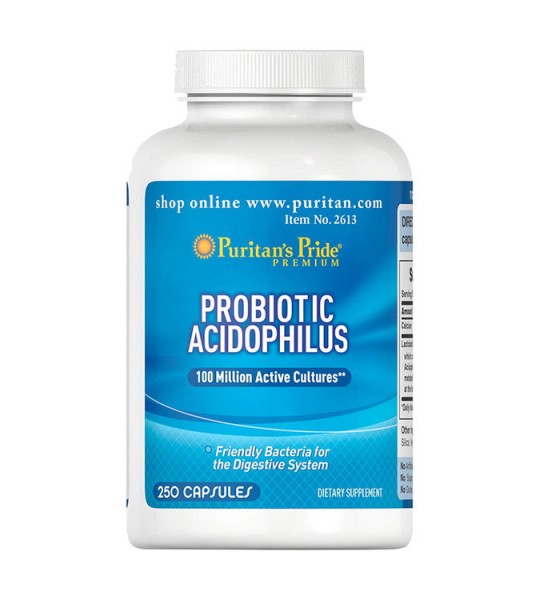 Puritan's Pride Probiotic Acidophilus 250 таб