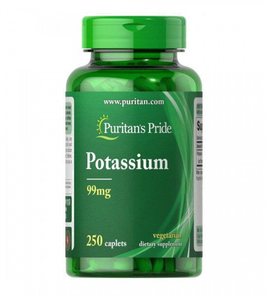 Puritan's Pride Potassium  250 табл