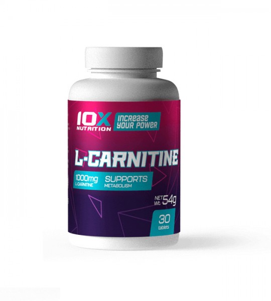 10X Nutrition L-Carnitine 30 капс