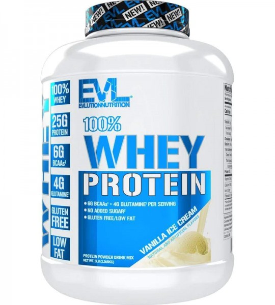 EVLution 100% Whey Protein 2268 грамм