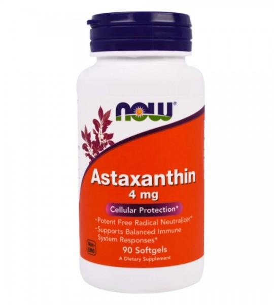 NOW Astaxanthin 4 мг 90 капс