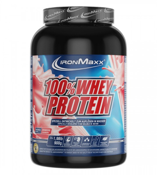 IronMaxx 100% Whey Protein 900 грамм