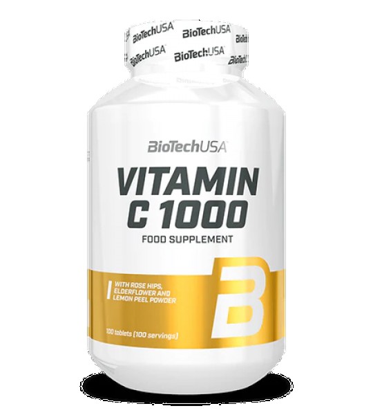 BioTech (USA) Vitamin C 1000 Bioflavonoids 100 табл