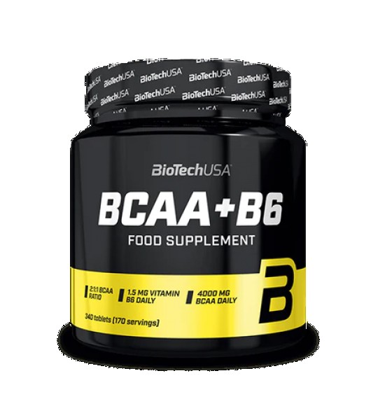 BioTech (USA) BCAA + B6 (340 табл)