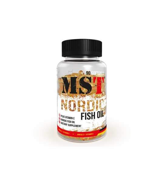 MST Nordic Omega 3 Fish Oil (90 капс)