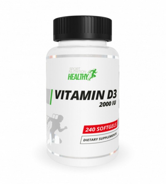 MST Vitamin D3 2000 IU 240 капс