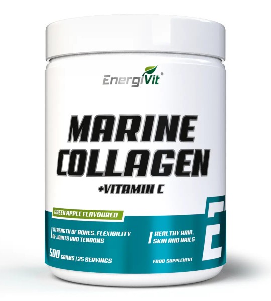 EnergiVit Marine Collagen + Vitamin C 500 грам