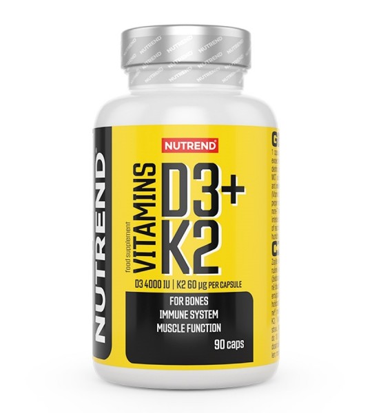 Nutrend Vitamins D3+K2 90 капс