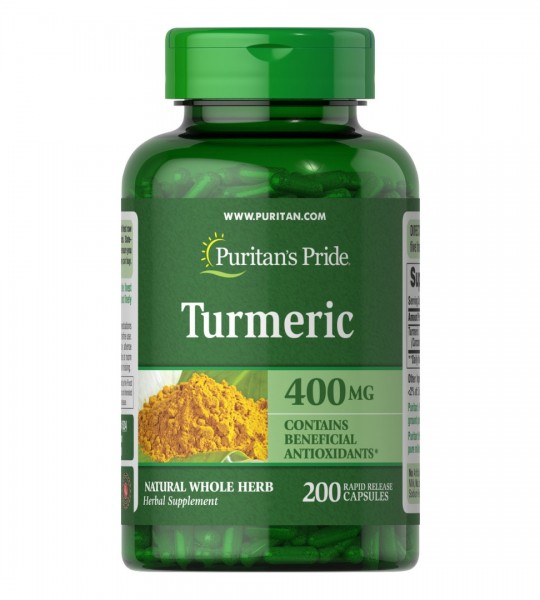 Puritan's Pride Turmeric 400 мг 200 капс