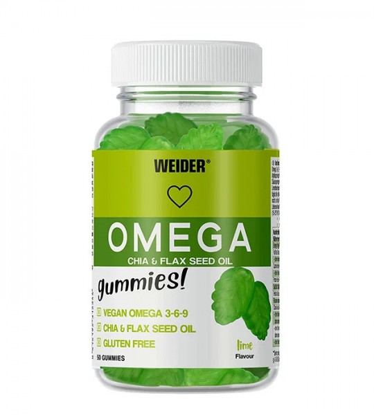 Weider Omega Chia & Flax Seed Oil Gummies 50 капс