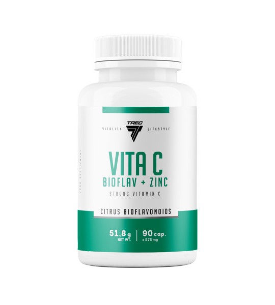 Trec Vitamin C Bioflavine + Zink 90 капс