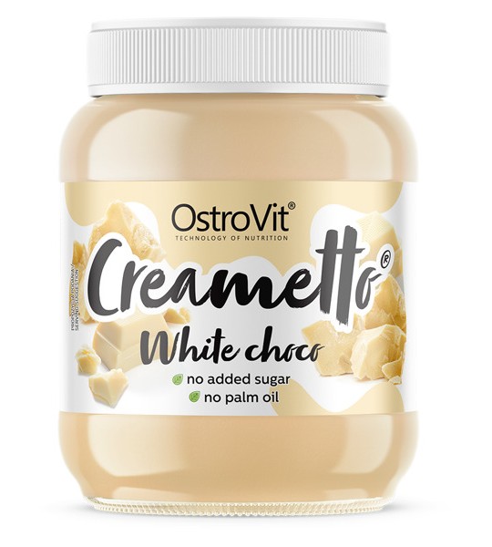 OstroVit Creametto White Chocolate no added sugar 350 грамм