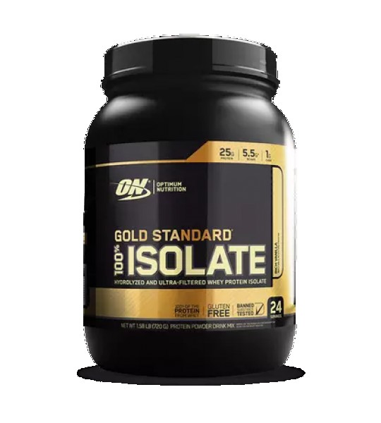 Optimum Nutrition Gold Standard 100% Isolate 720 грам