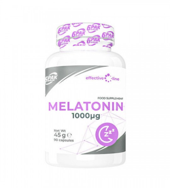 6PAK Nutrition Melatonin 1 мг 90 капс