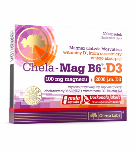 Olimp Chela-Mag B6 + D3 30 капс