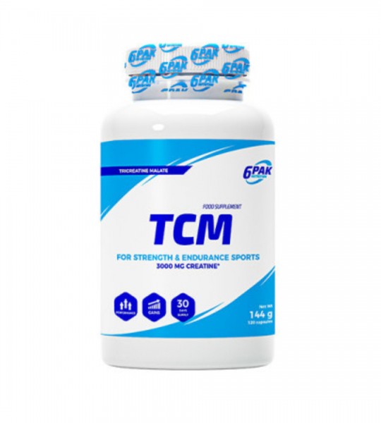 6PAK Nutrition TCM 3000 мг 120 капс