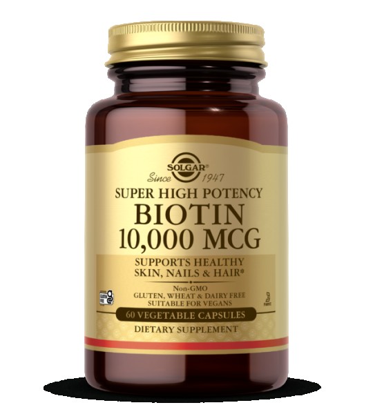 Solgar Biotin 10 000 мкг Veg Caps 60 капс
