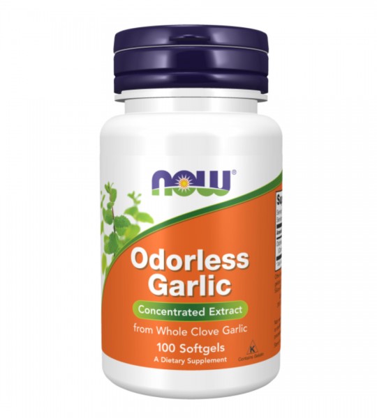 NOW Foods Odorless Garlic Extract 100 капс